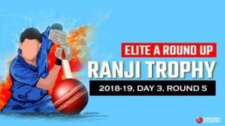 Ranji Trophy 2018-19, Group A, round 5: Jadeja, Makvana spin Saurashtra to win against Karnataka